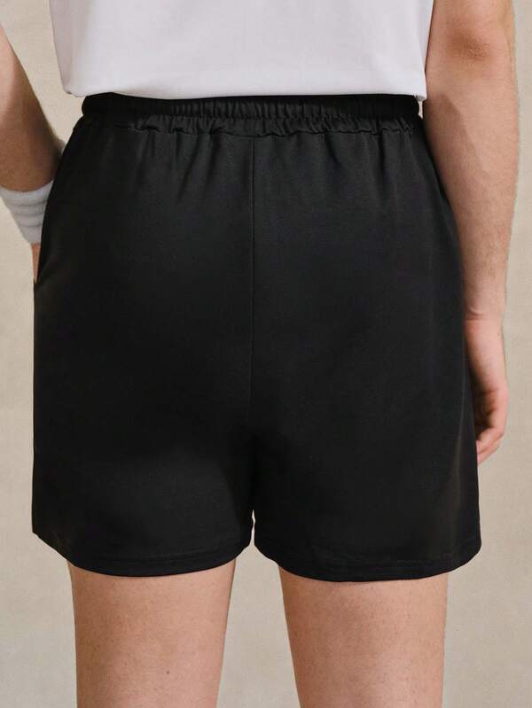 Men's monogram drawstring waist shorts, tennis shorts, summer style, with pockets, Father's Day gift Men's monogram drawstring waist shorts, tennis shorts, summer style, with pockets, Father's Day gift