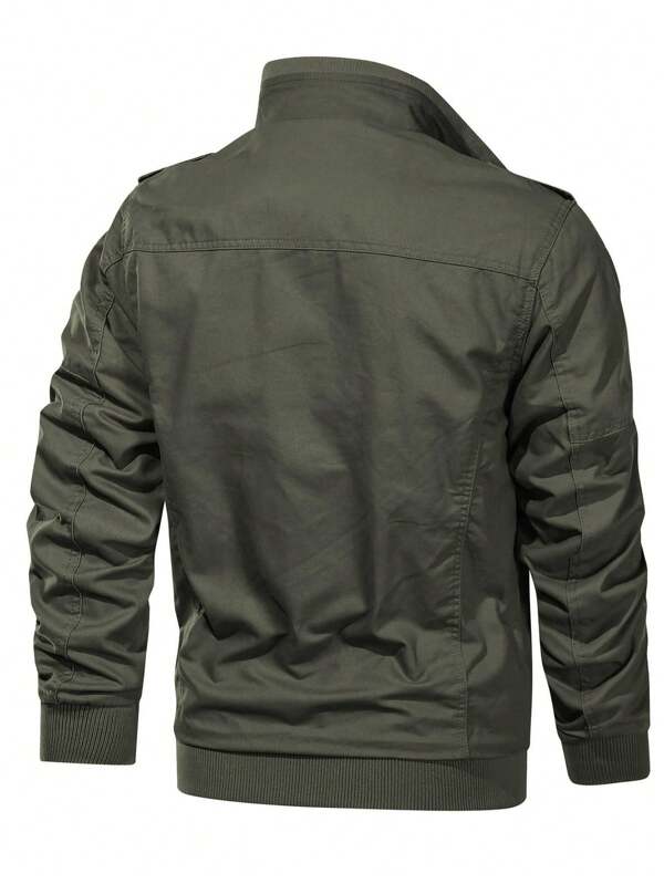 Men's Casual Multi-Pocket Outdoor Hiking Jacket Going Out Long Sleeve Baseball Lightweight Jacket For Friends Husband Boyfriend Gifts Men's Casual Multi-Pocket Outdoor Hiking Jacket Going Out Long Sleeve Baseball Lightweight Jacket For Friends Husband Boyfriend Gifts