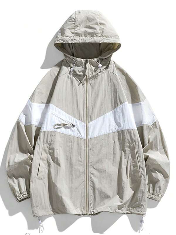 Men's Lightweight Summer Sun Protection Ultra-Thin Jacket Outdoor Fishing Shirt Vacation Travel Beach Outerwear Couple Style Sports Top