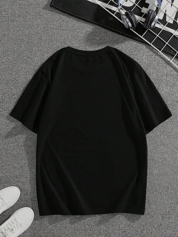 Men's Cotton Gamepad and Monogram T-Shirt